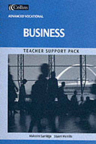 Cover of Business for Vocational A-level Teacher's Support Pack