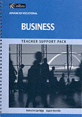 Book cover for Business for Vocational A-level Teacher's Support Pack