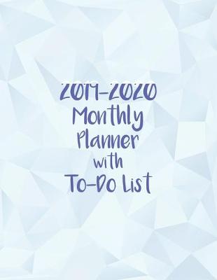 Cover of Monthly Planner with To-Do List 2019-2020