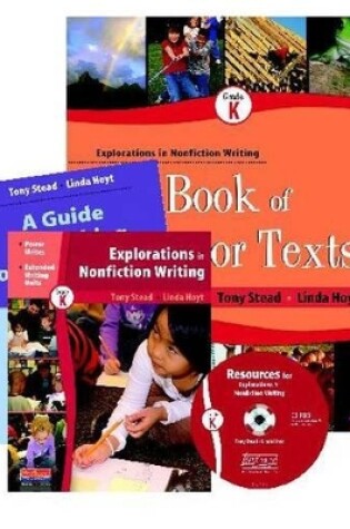 Cover of Explorations in Nonfiction Writing, Grade K