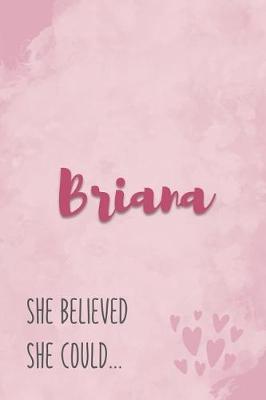 Book cover for Briana She Believe She Could