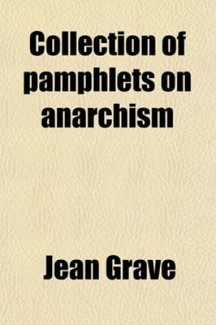 Cover of Collection of Pamphlets on Anarchism