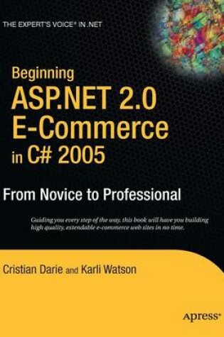 Cover of Beginning ASP .Net 2.0 E-Commerce in C# 2005