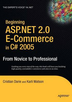 Book cover for Beginning ASP .Net 2.0 E-Commerce in C# 2005