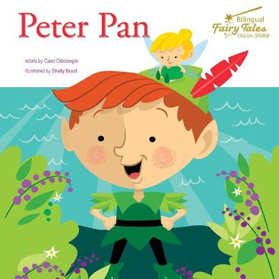 Book cover for Bilingual Fairy Tales Peter Pan