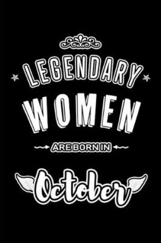 Cover of Legendary Women are born in October