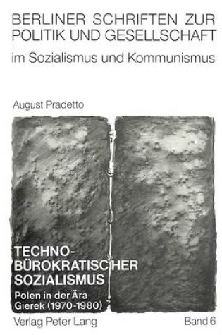 Cover of Techno-Buerokratischer Sozialismus