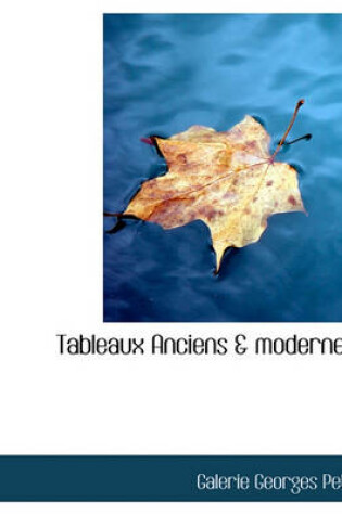 Cover of Tableaux Anciens & Modernes