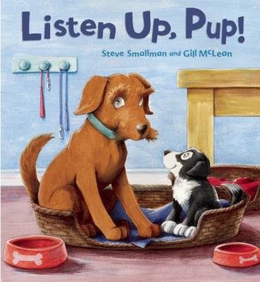Book cover for Listen Up, Pup!