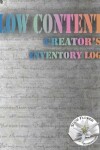 Book cover for Low Content Creator's Inventory Log