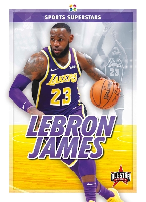 Book cover for Sports Superstars: LeBron James