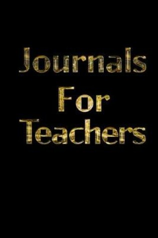 Cover of Journals For Teachers