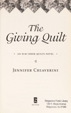 Book cover for The Giving Quilt