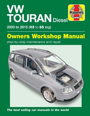 Book cover for Volkswagen Touran Diesel (03 - 15) 03 to 65 Haynes Repair Manual