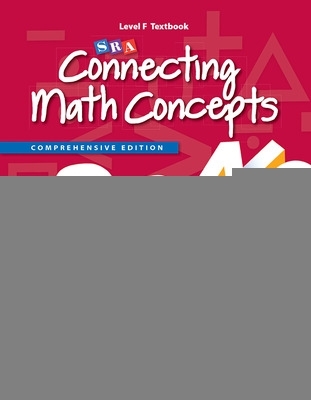 Book cover for Connecting Math Concepts Level F, Student Textbook