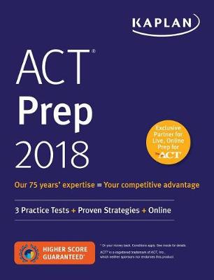 Cover of ACT Prep 2018