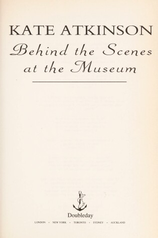 Cover of Behind the Scenes at the Museum