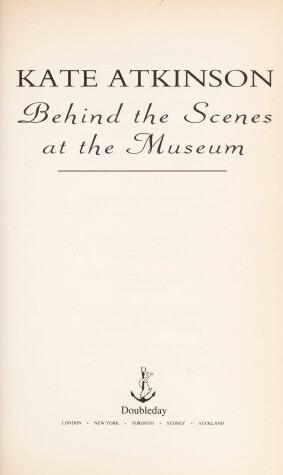 Cover of Behind the Scenes at the Museum