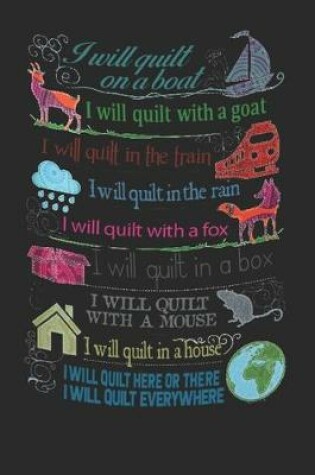 Cover of I will quilt on a boat i will quilt with a goat