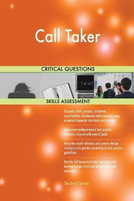 Book cover for Call Taker Critical Questions Skills Assessment