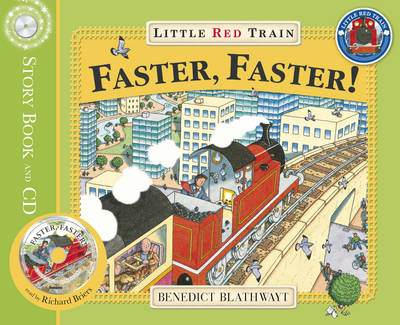Book cover for Faster, Faster Little Red Train