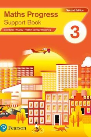 Cover of Maths Progress Second Edition Support Book 3