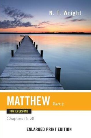 Cover of Matthew for Everyone, Part 2