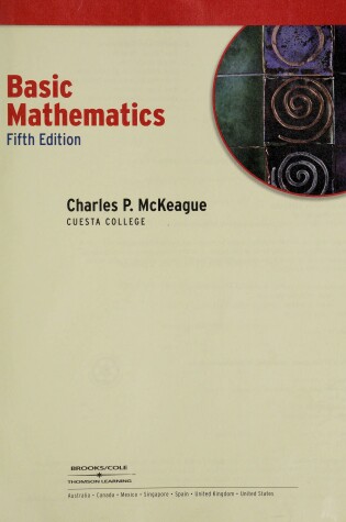 Cover of Basic Math W/Infotrac 5e