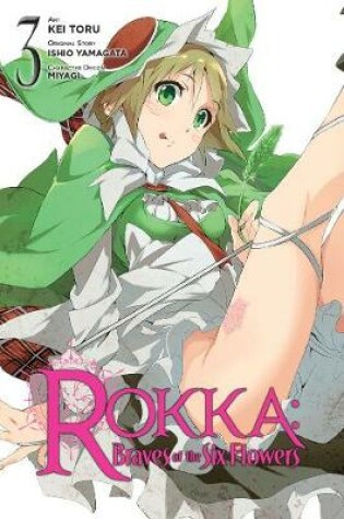 Cover of Rokka: Braves of the Six Flowers, Vol. 3 (manga)