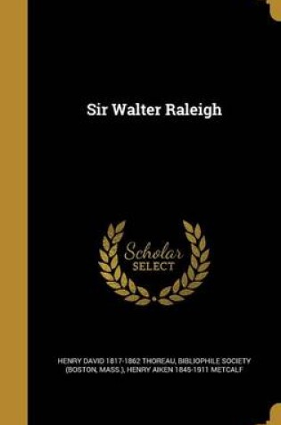 Cover of Sir Walter Raleigh