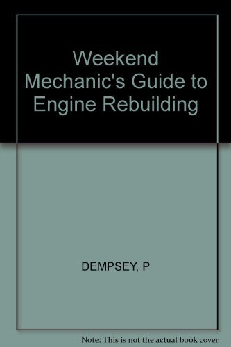 Book cover for Weekend Mech Gd to Eng Rebuild - H/C