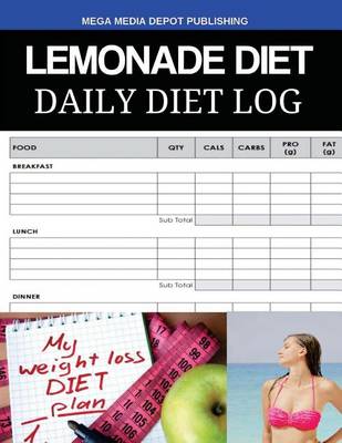 Book cover for Lemonade Diet Daily Diet Log