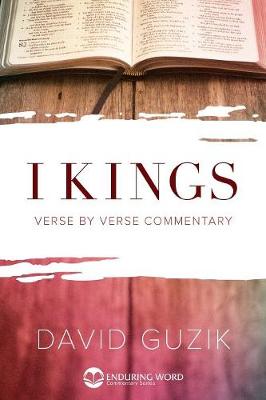 Book cover for 1 Kings