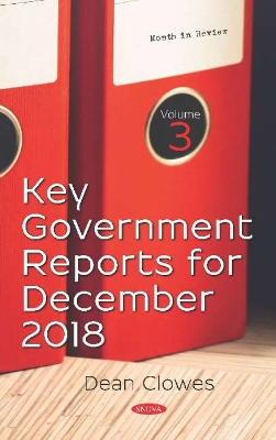 Cover of Key Government Reports for December 2018