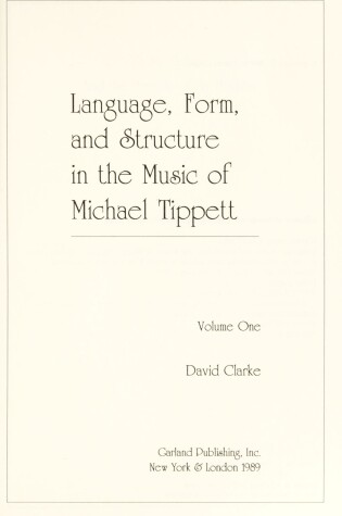 Cover of Language Form Struct 2vls