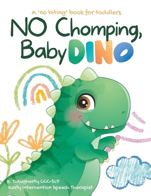 Book cover for No Chomping, Baby Dino