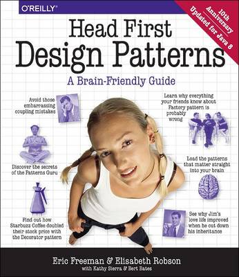 Book cover for Head First Design Patterns