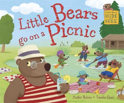 Book cover for Little Bears Hide and Seek: Little Bears go on a Picnic