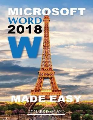Book cover for Microsoft Word 2018: Made Easy