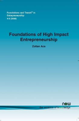 Book cover for Foundations of High Impact Entrepreneurship