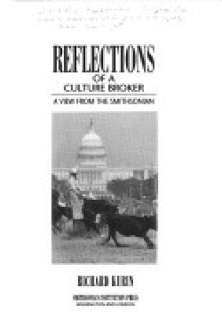 Cover of Reflections of a Culture Broker