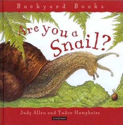 Book cover for Are You a Snail?