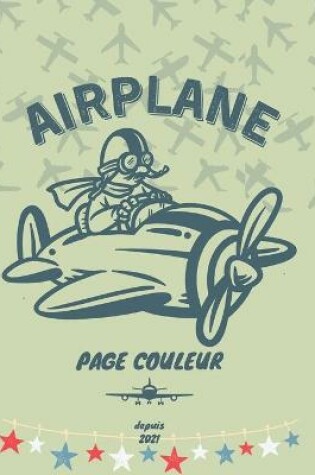 Cover of Airplane Page Couleur