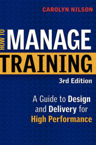 Cover of How to Manage Training