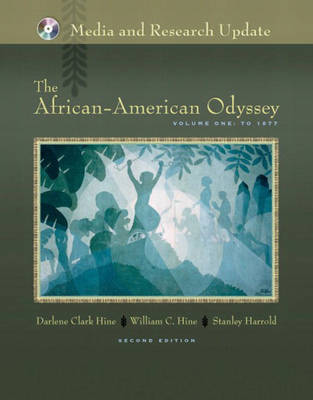 Book cover for The African-American Odyssey Media Research Update, Volume I