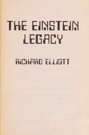 Cover of The Einstein Legacy