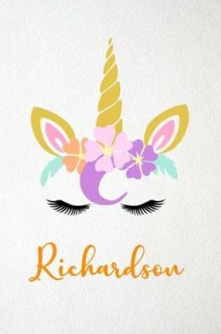 Cover of Richardson A5 Lined Notebook 110 Pages