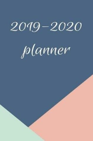Cover of 2019-2020 planner