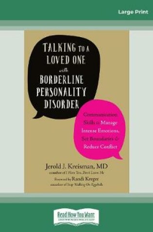 Cover of Talking to a Loved One with Borderline Personality Disorder