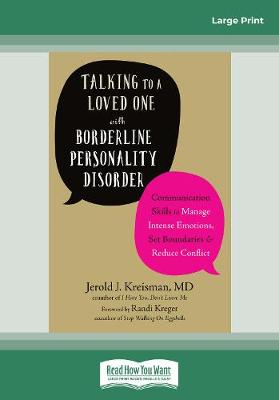 Book cover for Talking to a Loved One with Borderline Personality Disorder